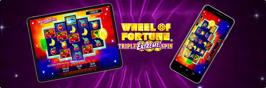 version mobile Wheel of Fortune Triple Extreme Spin