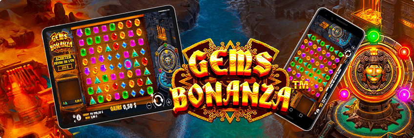 version mobile Gems Bonanza