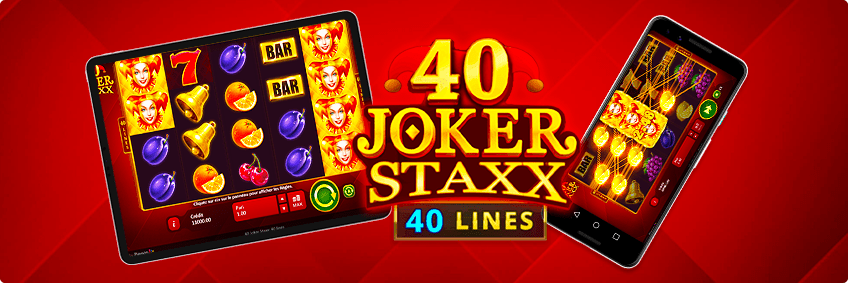 version mobile 40 Joker Staxx