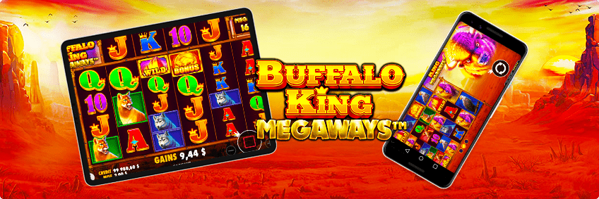 version mobile de buffalo king megaways
