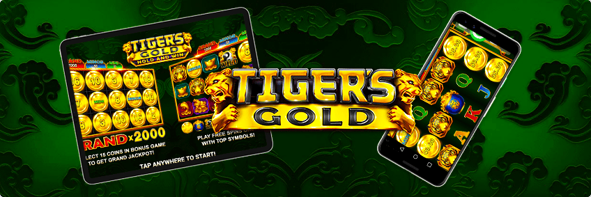 Version mobile Tiger's Gold