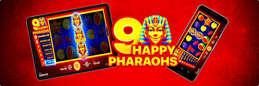 version mobile 9 Happy Pharaohs