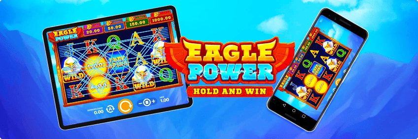 version mobile Eagle Power: Hold and Win