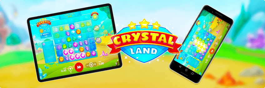 version mobile de crystal land