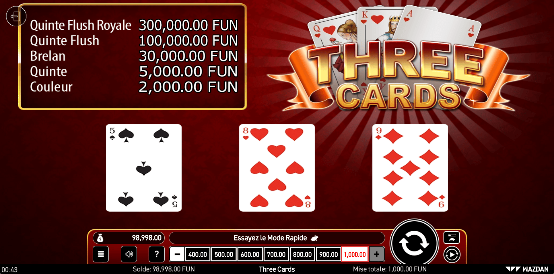 Three Cards Poker