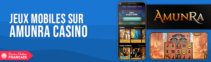 version mobile de amunra casino