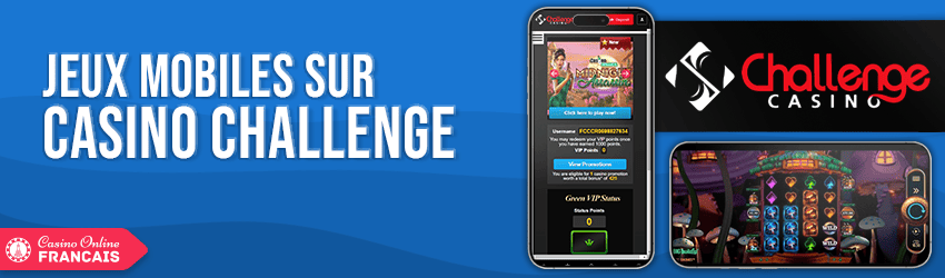 version mobile de challenge casino