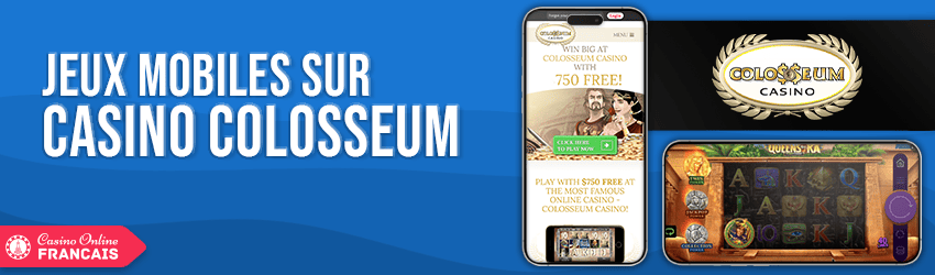 version mobile de colosseum casino