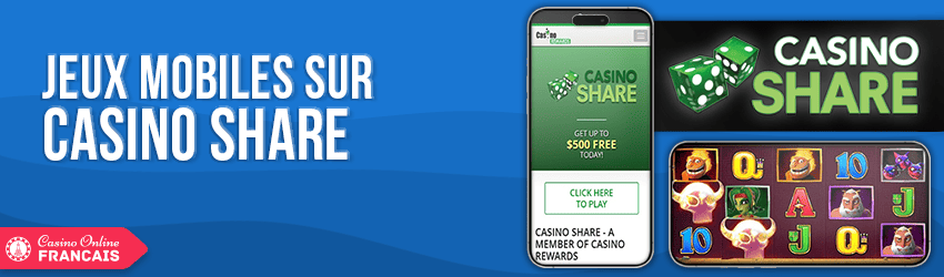 Casino Share mobile