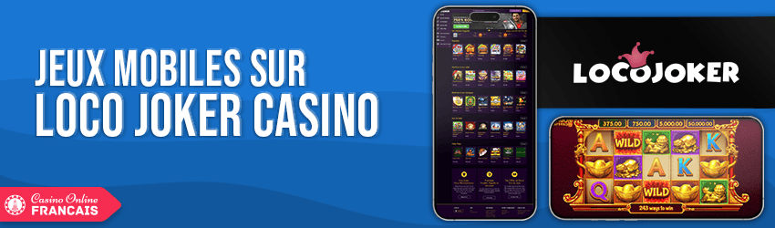version mobile de loco joker casino