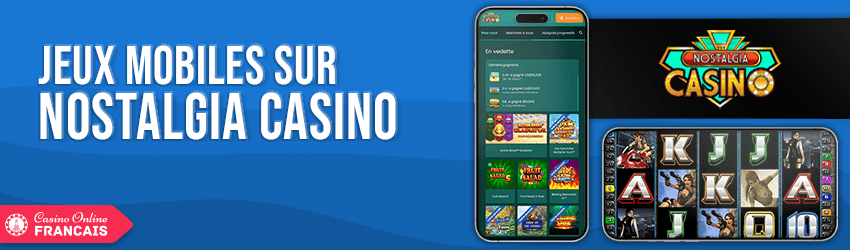 version mobile de nostalgia casino