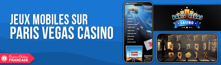 Paris Vegas Casino mobile