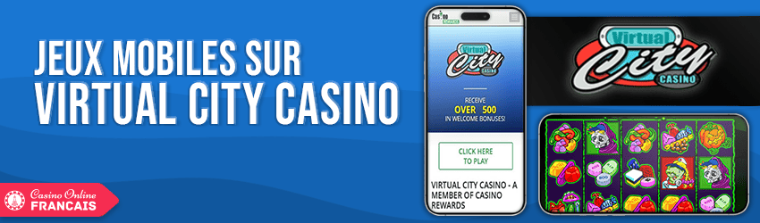 version mobile de virtual city casino