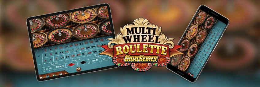 multi wheel roulette gold