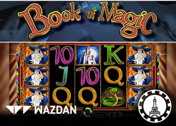 nouvelle machine a sous book of magic deluxe wazdan