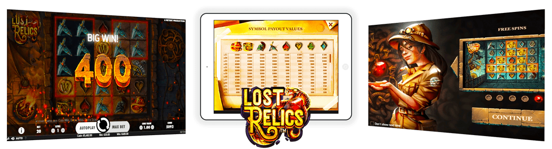 version mobile de lost relics