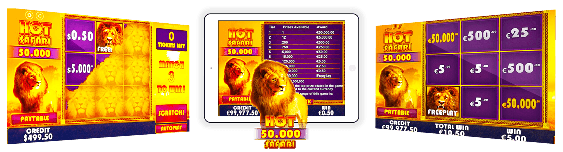 version mobile hot safari scratchcard