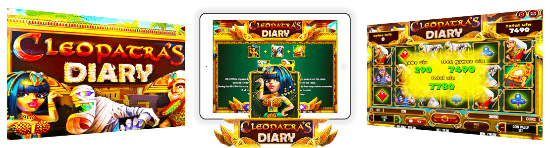version mobile de Cleopatra's Diary