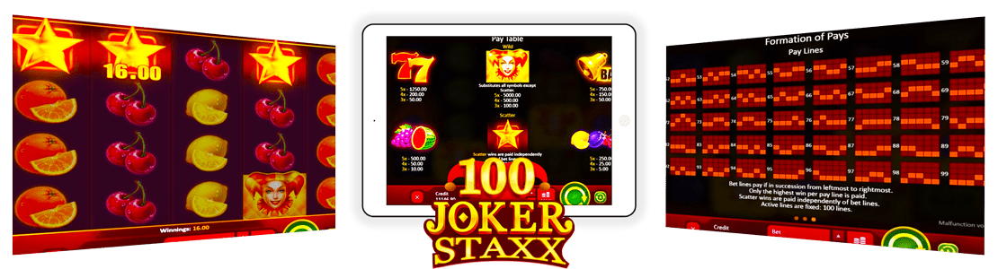 version mobile de joker staxx