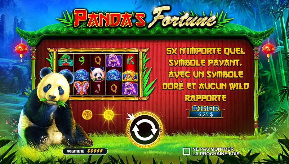 machine à sous Panda's Fortune