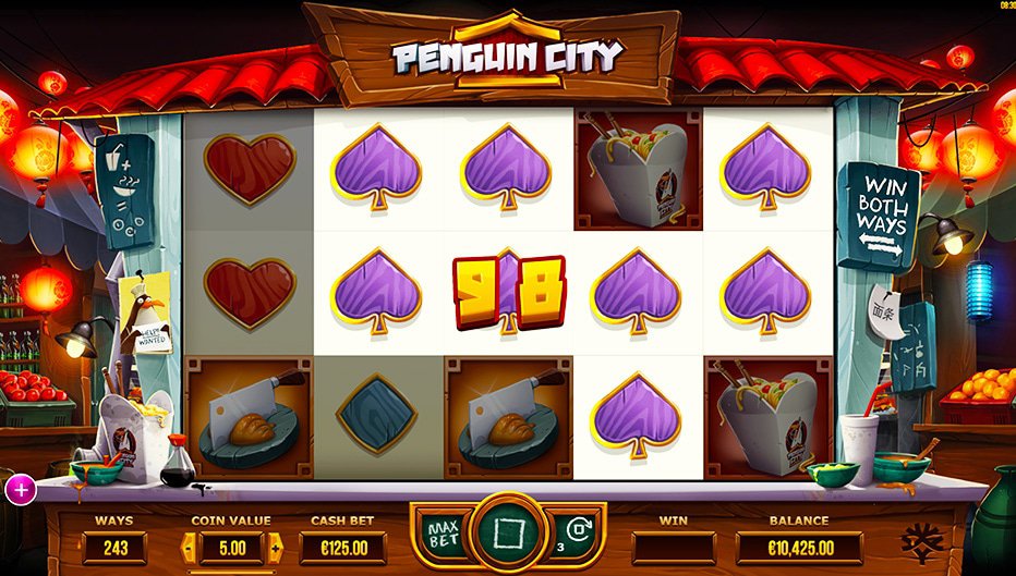 Lignes de paiement Penguin City