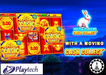 playtech lance jeu rabbits treasure cash collect