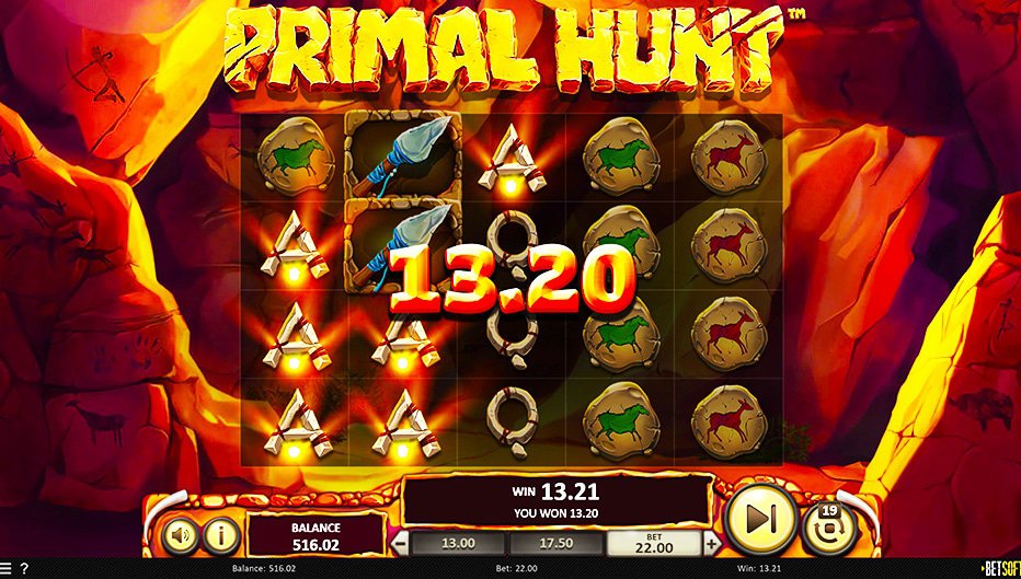 Lignes de paiement Primal Hunt