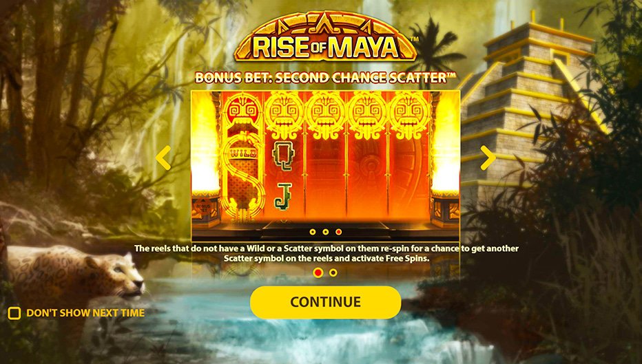 machine à sous Rise of Maya