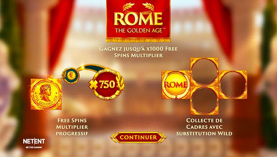 machine à sous Rome: The Golden Age