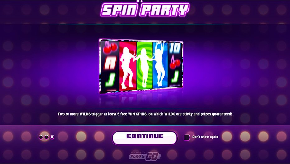 machine à sous Spin Party