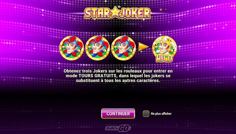 Machine à sous Star Joker