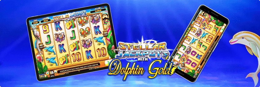 stellar jackpots with dolphin gold