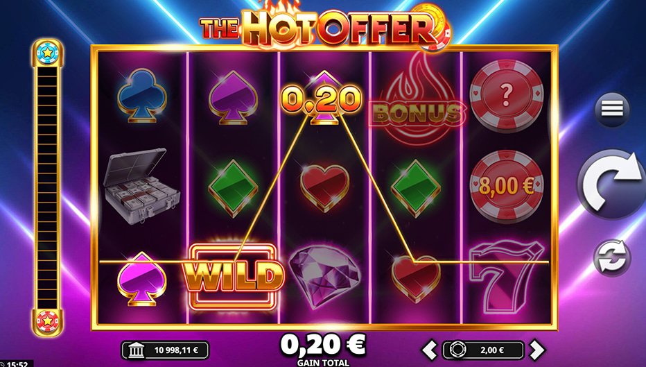 Lignes de paiement The Hot Offer