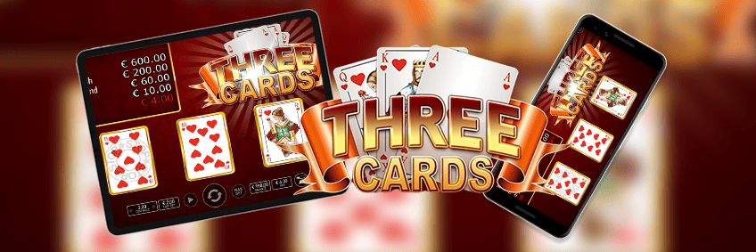 mobile version three cards poker