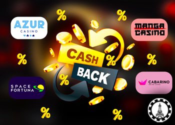 Le top des bonus de Cashback sur les casinos en ligne en juin
