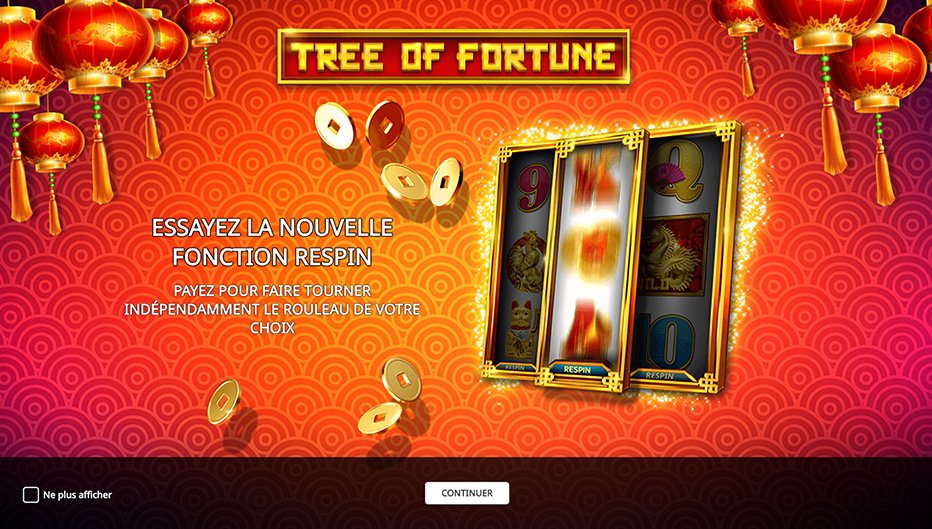 machine à sous Tree Of Fortune
