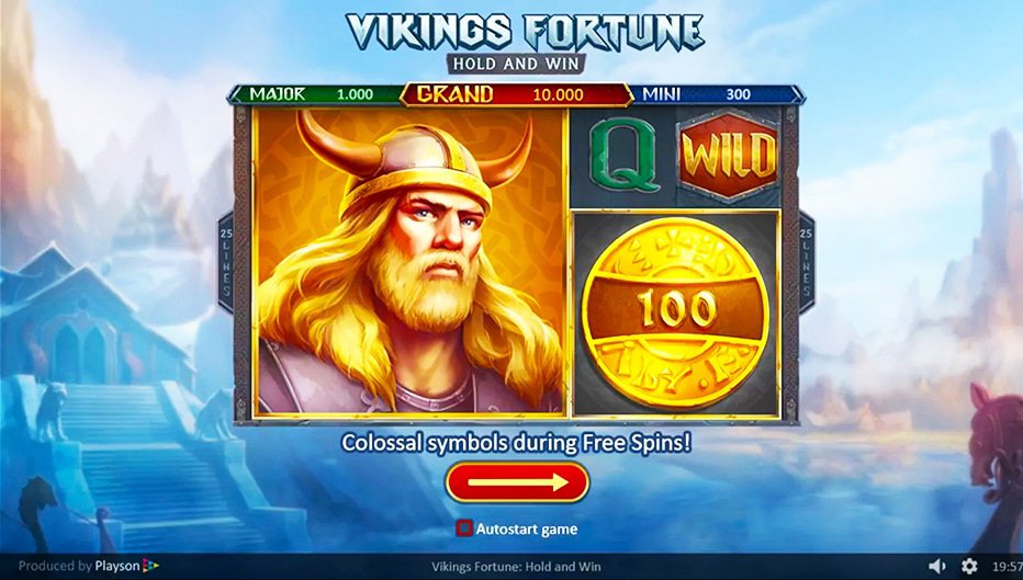 Machine à sous Vikings Fortune: Hold and Win