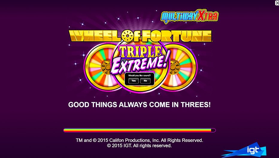 machine à sous Wheel of Fortune Triple Extreme Spin